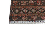 Handknuten Khorjin Oriental rug by Orientmattor, Ziegler/Kazak style, 182 x 128 cm with intricate patterns and warm colors.