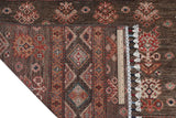 Handwoven Khorjin Oriental Ziegler/Kazak rug by Orientmattor, 182x128 cm showcasing intricate traditional patterns.