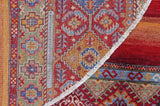 Handwoven Khorjin Oriental rug by Orientmattor, Ziegler/Kazak style, 257x259 cm, intricate traditional design.