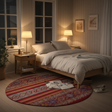 Handknuten Khorjin Oriental rug from Orientmattor, Ziegler/Kazak style, 257x259 cm with intricate traditional patterns.