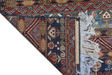 Handwoven Khorjin Oriental rug by Orientmattor, Ziegler/Kazak style, 290x87 cm featuring intricate traditional patterns.