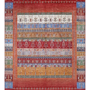 Handwoven Khorjin Oriental rug in Ziegler/Kazak style, 295x211 cm, featuring intricate traditional patterns by Orientmattor.