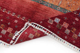 Handwoven Khorjin Oriental rug by Orientmattor, Ziegler/Kazak style, 295x211 cm with intricate patterns on a colorful background.