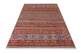 Handwoven Khorjin Oriental rug, Ziegler/Kazak style, 301x200 cm, by Orientmattor, featuring intricate patterns and rich colors.