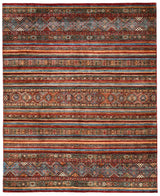 Handwoven Khorjin Oriental rug in Ziegler/Kazak style, 301x246 cm, featuring intricate patterns from Orientmattor.