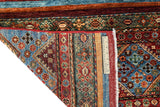Handknuten Khorjin Oriental Ziegler/Kazak rug by Orientmattor, 301x246 cm, detailed geometric patterns on woven textile.