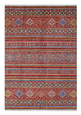 Handknuten Khorjin Oriental Ziegler/Kazak rug by Orientmattor, 307x211 cm, detailed woven patterns and rich colors.