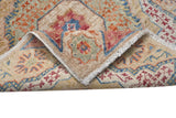 Handknuten Mamlook Oriental rug, Ziegler/Kazak style, 194 x 74 cm, with intricate patterns and vibrant colors from Orientmattor.