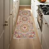 Handknuten Mamlook Oriental rug in Ziegler/Kazak style, 194x74 cm, by Orientmattor, showcasing intricate traditional patterns.