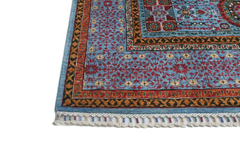 Handknuten Mamlook Oriental rug, Ziegler/Kazak style, 244x170 cm, by Orientmattor, showcasing intricate patterns and rich colors.