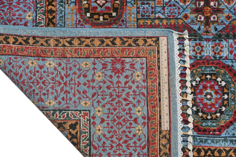 Handknuten Mamlook Oriental rug, Ziegler/Kazak style, 244 x 170 cm, with intricate patterns and vibrant colors from Orientmattor.