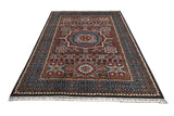 Handwoven Mamlook Oriental rug, Ziegler/Kazak style, 246x177 cm, from Orientmattor with intricate traditional patterns.