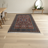 Handknuten Mamlook Oriental rug, Ziegler/Kazak style from Orientmattor, 246x177 cm with intricate traditional patterns.