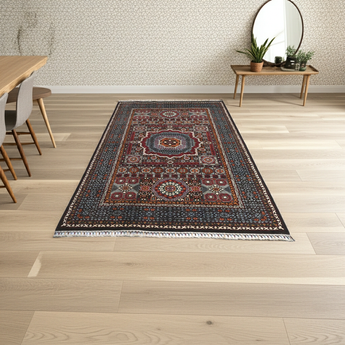 Handknuten Mamlook Oriental rug, Ziegler/Kazak style from Orientmattor, 246x177 cm with intricate traditional patterns.