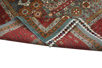 Handwoven Mamlook Oriental rug in Ziegler/Kazak style, 248x174 cm, with intricate traditional patterns from Orientmattor.