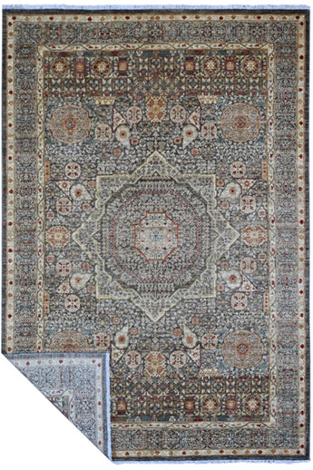 Handknuten Matta Mamlook Oriental 270 x 186 cm Nr. 65590 - Orientmattor
