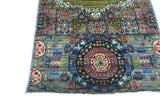 Handknuten Mamlook oriental rug, Ziegler/Kazak style, 290 x 82 cm, crafted by Orientmattor, detailed traditional pattern.