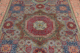 Handknuten Mamlook Oriental Ziegler/Kazak rug in 292x195 cm, featuring intricate patterns and rich colors from Orientmattor.
