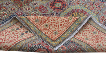 Handknuten Mamlook Oriental rug in Ziegler/Kazak style, 292x195 cm, featuring intricate patterns and rich colors from Orientmattor.