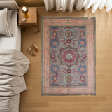 Handknuten Mamlook Oriental rug by Orientmattor, Ziegler/Kazak style, 292 x 195 cm, detailed woven pattern in warm tones.