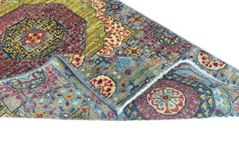 Handwoven Mamlook Oriental rug in Ziegler/Kazak style, 298x80 cm, showcasing intricate patterns and rich colors from Orientmattor.