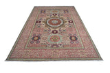 Handknuten Mamlook Oriental Ziegler/Kazak rug by Orientmattor, 308 x 203 cm, detailed woven pattern with rich colors.