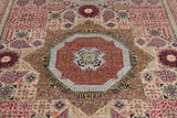 Handknuten Mamlook Oriental Ziegler/Kazak rug by Orientmattor, 308 x 203 cm, detailed traditional pattern in warm tones.