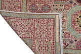 Handwoven Mamlook Oriental rug in Ziegler/Kazak style, 308x203 cm, featuring intricate patterns and rich colors.