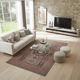 Handwoven Mamlook Oriental rug in Ziegler/Kazak style, 308x203 cm, with intricate patterns and vibrant colors.