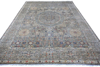 Handknuten Matta Mamlook Oriental 352 x 268 cm Nr. 65554 - Orientmattor