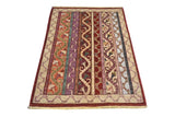 Handwoven Shal Oriental Ziegler/Kazak rug, 114 x 75 cm, with intricate patterns and rich colors, from Orientmattor.