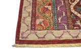 Handwoven Shal Oriental rug in Ziegler/Kazak style, 114x75 cm, featuring intricate patterns and rich colors from Orientmattor.