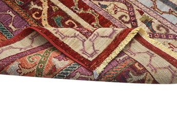 Handwoven Ziegler/Kazak rug from Orientmattor, 114x75 cm, featuring traditional Shal Oriental design with intricate patterns.