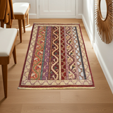 Handknuten orientmatta Ziegler/Kazak style, 114x75 cm, with intricate patterns and rich colors, by Orientmattor.