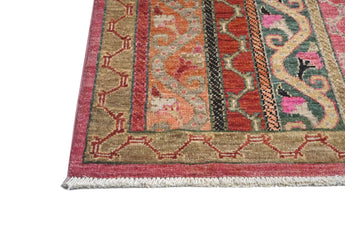 Handwoven Ziegler/Kazak oriental rug from Orientmattor, 117x79 cm, featuring intricate traditional patterns and rich colors.
