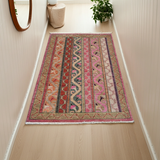 Handwoven Shal Oriental rug in Ziegler/Kazak style, 117x79 cm, with intricate patterns from Orientmattor.