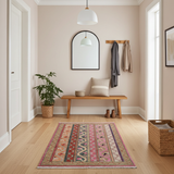 Handknuten Ziegler/Kazak oriental rug by Orientmattor, 117x79 cm with intricate traditional patterns and rich colors.