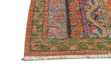 Handwoven Shal Oriental rug in Ziegler/Kazak style, 154 x 90 cm, from Orientmattor, featuring intricate traditional patterns.