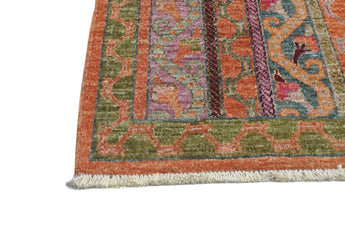 Handwoven Shal Oriental rug in Ziegler/Kazak style, 154 x 90 cm, from Orientmattor, featuring intricate traditional patterns.