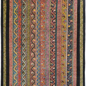 Handwoven Ziegler/Kazak Oriental rug by Orientmattor, 238x167 cm, featuring intricate traditional patterns and rich colors.