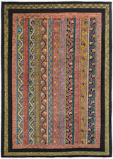 Handwoven Ziegler/Kazak Oriental rug by Orientmattor, 238x167 cm, featuring intricate traditional patterns and rich colors.