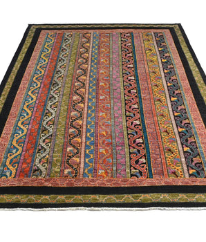 Handknuten Shal Oriental Ziegler/Kazak rug measuring 238x167 cm with intricate patterns, crafted by Orientmattor.