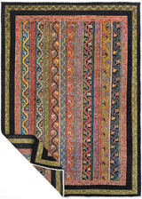 Handwoven Shal Oriental Ziegler/Kazak rug, 238x167 cm, by Orientmattor featuring intricate traditional patterns.