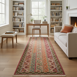 Handknuten Shal Oriental rug in Ziegler/Kazak style, 286x74 cm, featuring intricate patterns and rich colors, by Orientmattor.