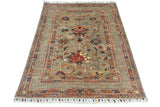 Handwoven Sultani Oriental rug in Ziegler/Kazak style, 147x107 cm, with intricate patterns and warm colors from Orientmattor.