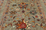 Handknuten Sultani Oriental Ziegler/Kazak rug by Orientmattor, 147x107 cm, showcasing intricate patterns and rich colors.