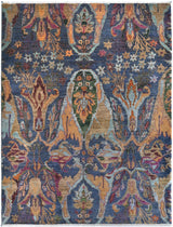Orientmattor Symphony Oriental handwoven Ziegler/Kazak rug, 272x194 cm, intricate patterns and vibrant colors.