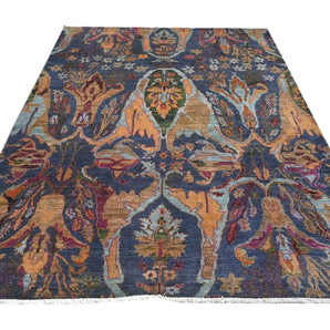 Handwoven Symphony Oriental Ziegler/Kazak rug, 272x194 cm with intricate patterns, by Orientmattor.