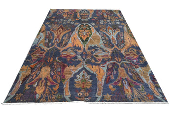 Handwoven Symphony Oriental Ziegler/Kazak rug, 272x194 cm with intricate patterns, by Orientmattor.