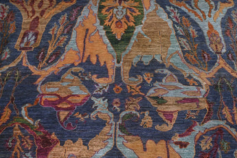 Handwoven Symphony Oriental Ziegler/Kazak rug, 272 x 194 cm, with intricate patterns and warm colors from Orientmattor.